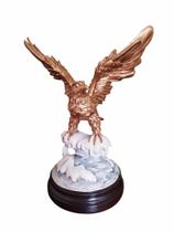 Estatua Águia Dourado Arquetipo Poder Resina 25 Cm Estatua Águia Dourado Arquetipo Poder Resina 25 Cm
