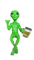 Estátua Alienígena Escultura Decoração Alien Área 51 E.t Estátua Alienígena Escultura Decoração Alien Área 51 E.t