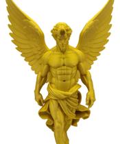 Estatua Anjo Arcanjo Católico Miguel 26 Cm Dourado Ouro V1 Estatua Anjo Arcanjo Católico Miguel 26 Cm Dourado Ouro V1