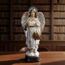 Estátua Arcanjo Anjo Rafael Católico Resina Importada 16cm! Realista Estátua Arcanjo Anjo Rafael Católico Resina Importada 16cm! Realista