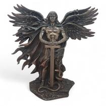 Estátua Arcanjo Serafim Proteção Espiritual Angelical 25 cm