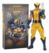 Estátua Astonishing Wolverine From The X-Men Heróis Marvel