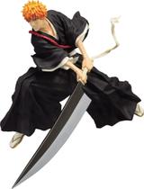 Estátua Banpresto Bleach Soul entrou no modelo Ichigo Kurosaki II