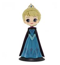 Estátua Boneca Qposket Frozen Princesa Elsa Vestido Coroação