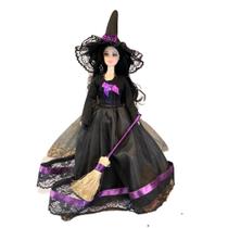 Estátua Bruxa Anauska - 33cm - Guardiã de Saberes Antigos