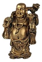 Estátua Buda Chinês Fortuna Dourado: Prosperidade e Boa Sorte Estátua Buda Chinês Fortuna Dourado: Prosperidade e Boa Sorte
