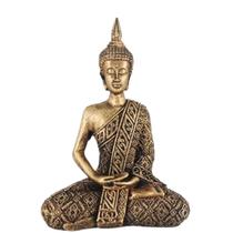 Estatua Buda Sentado Budismo Meditação Arte Budista Decoração Jardim - ELLO