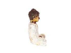 Estátua Buda Sentado Meditando (15cm)