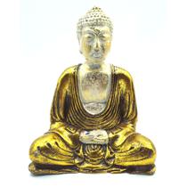 Estátua Buda Sentado Meditando (15cm)