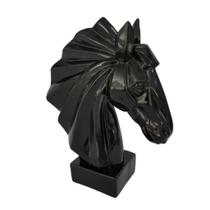 Estátua cabeça de cavalo - Carmella Presentes