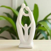 Estatua Casal De Namorados Beijando Estilizado Estatueta Decorativa Enfeite - Sala Quarto noivado e