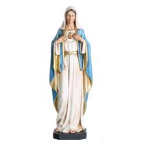 Estátua católica do Imaculado Coração de Maria de 25 cm Buildclassic