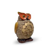 Estátua Coruja Cofre 18 cm Idela para Presentear VÁRIAS VARIEDADES