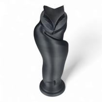 Estatua Coruja Realista Enfeite Decoração Casa Presentes Presente Animal Animais