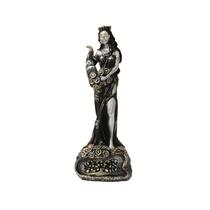 Estátua da Deusa Grega da Riqueza em resina 24,5 cm com cornucópia Estátua da Deusa Grega da Riqueza em resina 24,5 cm com cornucópia