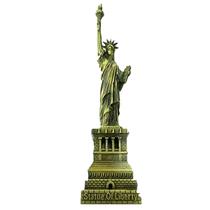 Estatua da Liberdade Decoração em metal 25cm new york nova iorque estados unidos eua home offices - JIAXI