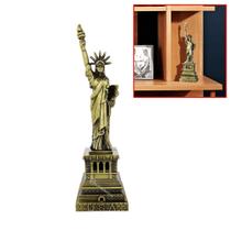 Estátua Da Liberdade New York 17cm Miniatura Decoração Metal 26146