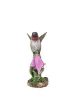 Estátua de beija-flor em dedaleira verde da Hi-Line Gift Ltd.