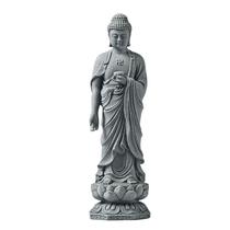 Estátua de Buda, figura de Shakyamuni, escultura em pedra artificial de 19,8 cm