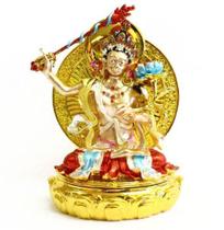 Estátua de Buda Manjushri Feng Shui Import 10x6x10 cm Estátua de Buda Manjushri Feng Shui Import 10x6x10 cm