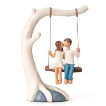 Estátua de casal romântico se beijando, escultura, decoração de casa