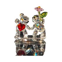 Estátua De Cristal De Urso De Vidro Feita À Mão Para Decoração De Casa Presente De Natal E Dia Dos