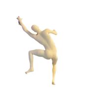 Estátua de escultura de parede Modern Climber Resin Mountaineer Han Estátua de escultura de parede Modern Climber Resin Mountaineer Han