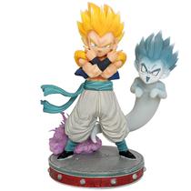 Estátua de figura de anime Dragon Ball Gotenks Super Saiyan 24,5 cm