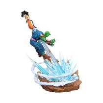 Estátua De Figura De Anime Sky Dragon Ball Piccolo Vs Goku De 20cm Modelo De Resonância Decoração De