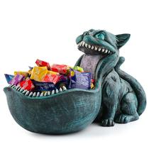 Estátua de gato Candy Bowl ehuoyan Cheshire para decoração de casa