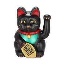 Estátua De Gato Da Sorte Chinês De 5 Polegadas, Gato Que Acena Com a Mão Para Decoração DIY Em Casa