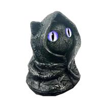 Estátua De Gato Preto Com Capa, Decoração Para Casa E Escritório, Presente De Aniversário, Escultura