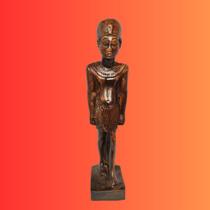 Estátua de Gesso Deus Egípcio Ptah - Produto feito à mão