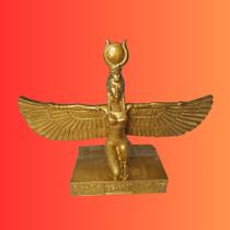 Estátua de Gesso Deusa Egípcia Isis - Produto feito à mão