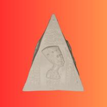 Estátua de Gesso Pirâmide Egípcia - Produto feito à mão