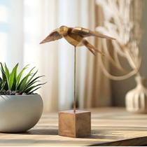 Estatua de Golondrina de Resina Hi-Line Gift Ltd. Decoración para el Hogar