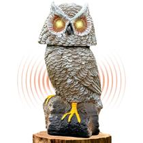 Estátua de jardim Ugold coruja solar com sensor de movimento 41x18 cm Estátua de jardim Ugold coruja solar com sensor de movimento 41x18 cm