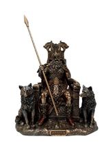 Estátua de Odin no Trono - Mitologia Nórdica - 22cm Estátua de Odin no Trono - Mitologia Nórdica - 22cm
