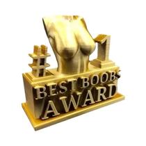 Estátua De Prêmio De Resina Dourada, Troféu De Bunda, Engraçado, Criativo, Decorações Para Casa,