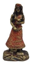Estátua de resina orixa ewa mini 9cm orixa umbanda imagem