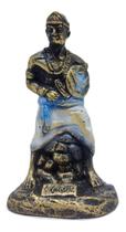Estátua de resina oxaguiã mini 9cm orixa umbanda imagem