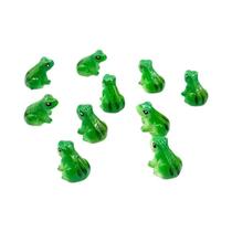Estátua De Sapo Miniatura 5/10 Peças Modelo De Resina Para Jardim De Contos De Fadas Decoração De Estátua De Sapo Miniatura 5/10 Peças Modelo De Resina Para Jardim De Contos De Fadas Decoração De