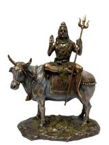 Estátua de Shiva, O Transformador - 22cm - Resina e Porcelana