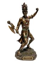 Estátua de Xangô - Orixá da Justiça e do Fogo - 23 cm Estátua de Xangô - Orixá da Justiça e do Fogo - 23 cm