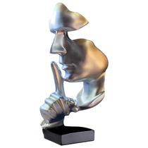 Estátua decorativa aboxoo Abstract Silence é resina dourada Estátua decorativa aboxoo Abstract Silence é resina dourada