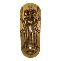 Estátua Decorativa Hékate Tríplice Hecáte Trívia Wicca Placa de Parede Decoração Estátua Decorativa Hékate Tríplice Hecáte Trívia Wicca Placa de Parede Decoração