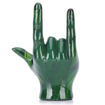 Estátua decorativa LCCCK Hand Gesture Emerald Green I Love You