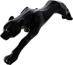 Estátua Decorativa Pantera Negra Leopardo Em Resina 38 Cm Estátua Decorativa Pantera Negra Leopardo Em Resina 38 Cm