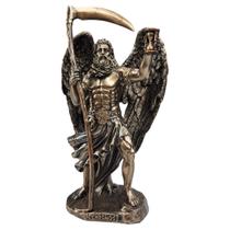 Estátua Em Resina Chronos Mitologia Grega Decorativo