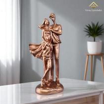 Estátua Escultura Família Decorativa Pai Mãe Filho em Gesso 27 cm Exclusivo AVB DECOR Estátua Escultura Família Decorativa Pai Mãe Filho em Gesso 27 cm Exclusivo AVB DECOR